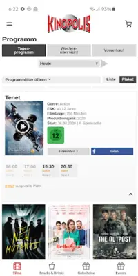 Kinopolis android App screenshot 3